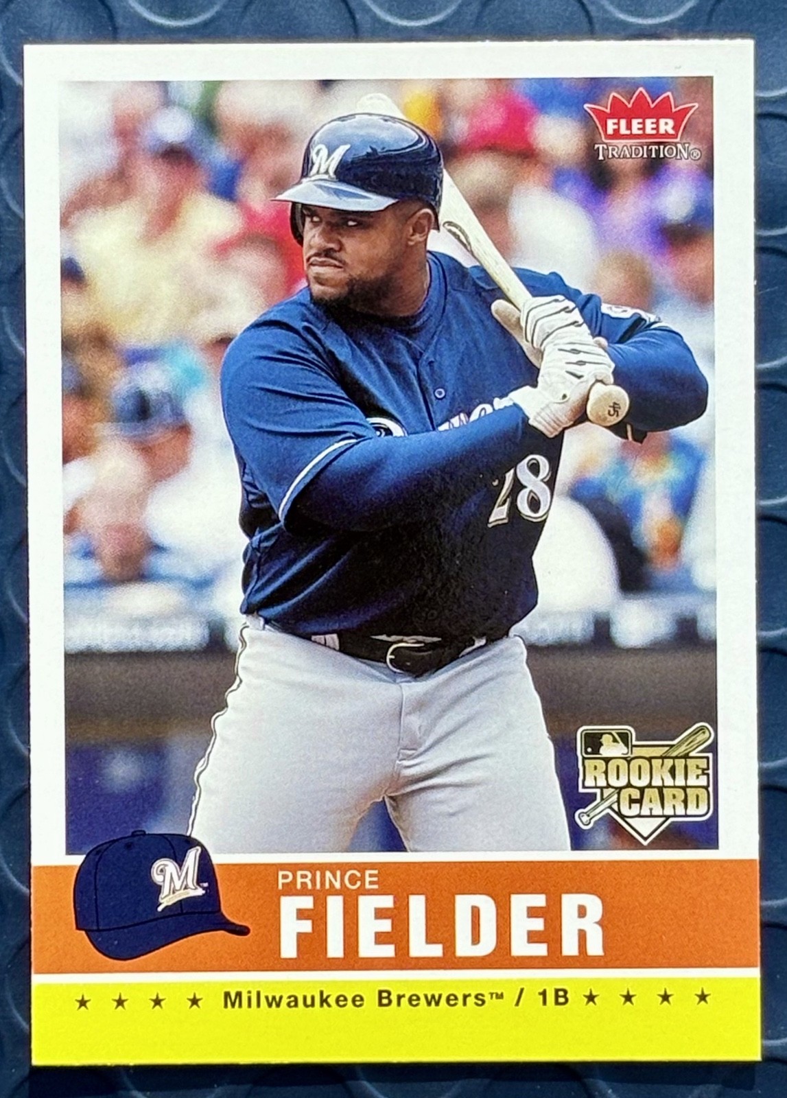 2006 Fleer Tradition – Prince Fielder (RC) #40 Milwaukee Brewers MLB