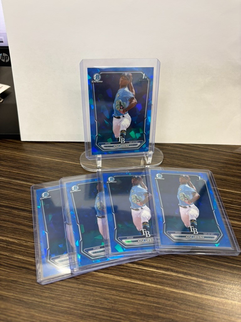 2026 Bowman Sapphire Jose Urbina Chrome 1st Prospect #BCP-81 Rays (1 card)