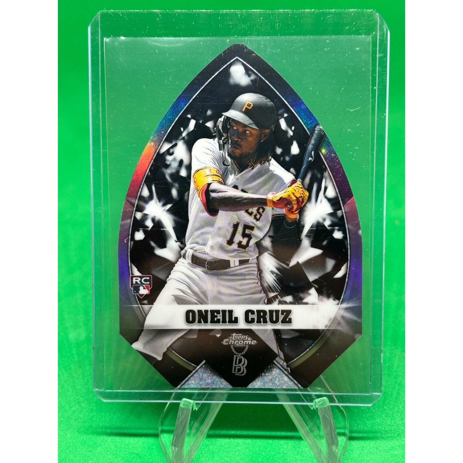 2022 Topps Chrome Ben Baller Oneil Cruz Diamond Die-Cut Rookie RC Pirates