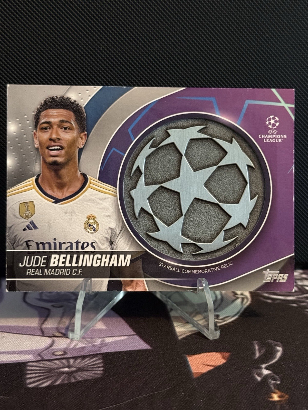 2023-24 Topps UEFA Club Competitions – Starball Relic Jude Bellingham #SC-JB