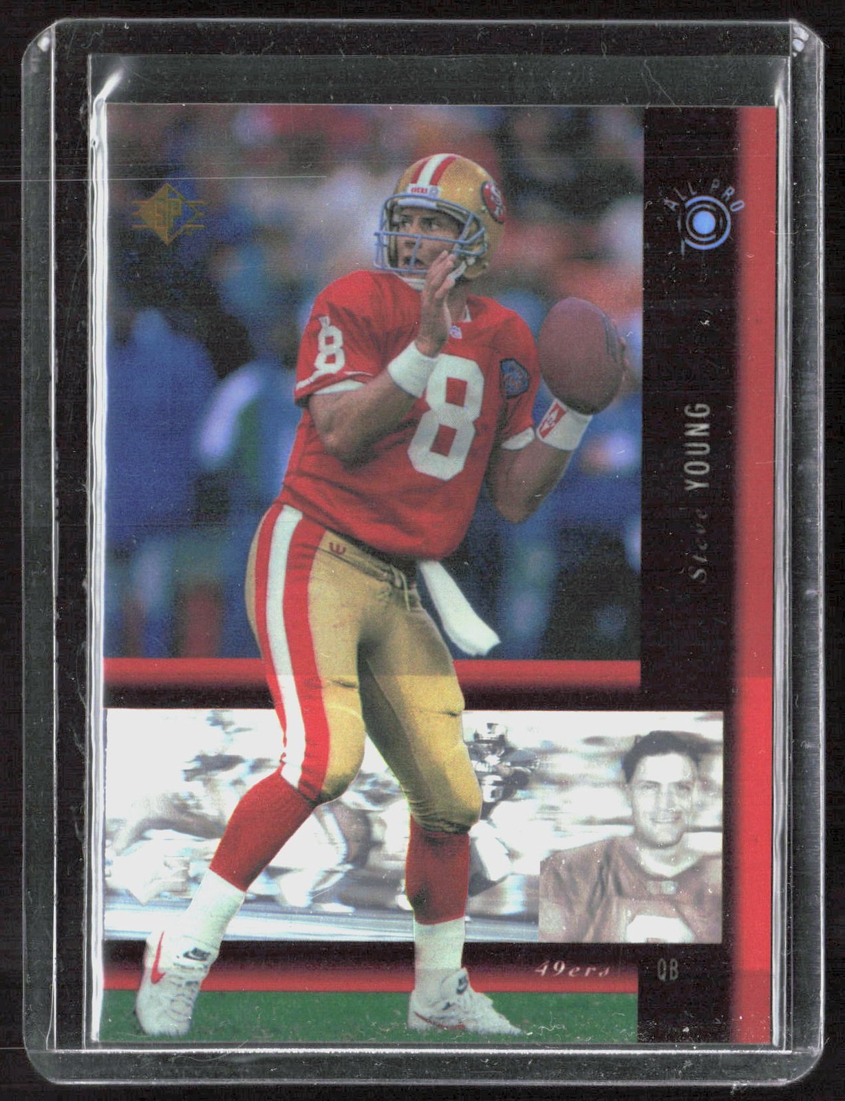 1994 SP #PB32 Steve Young All-Pro Holoviews