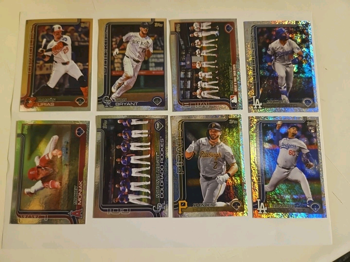 2025 Topps Series 2 MLB Rainbow/Sandglitter Parallels You Pick Complete Your Set