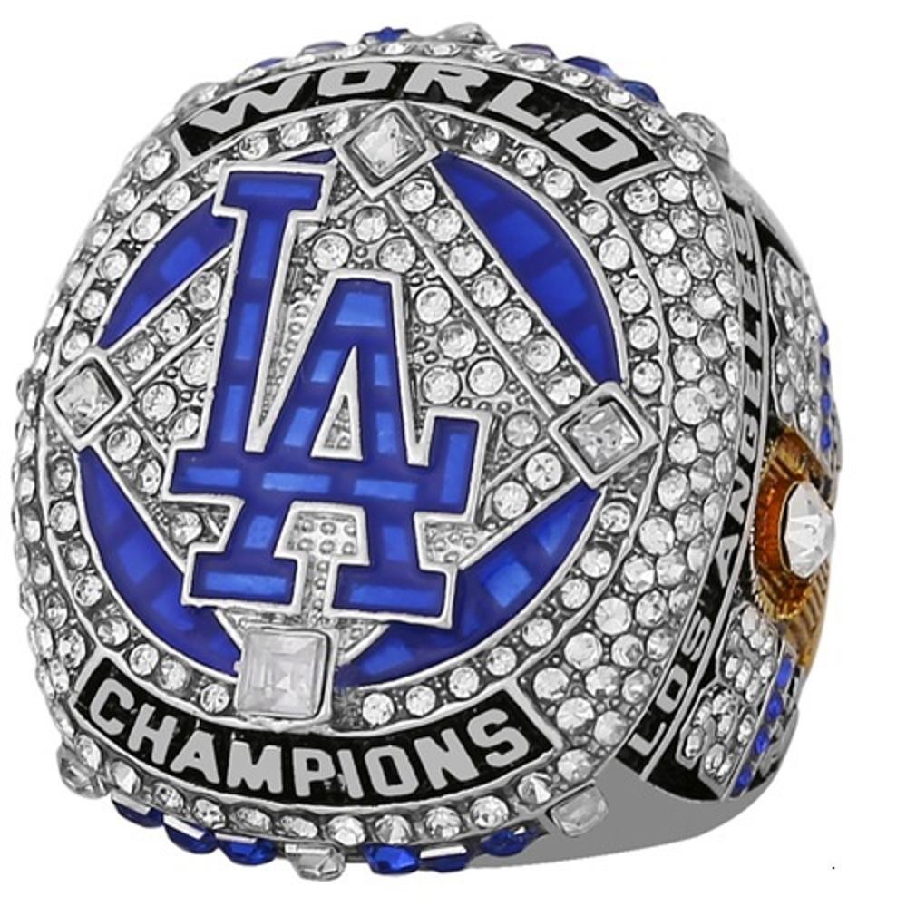 2020 LA Dodgers World Series Ring – SEAGER #5 – Fan Gift – MLB Replica Ring