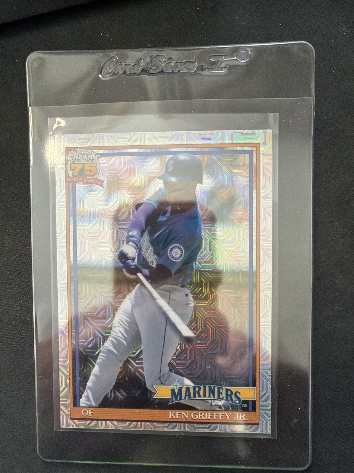Ken Griffey Jr. 2026 Topps Series 1 Silver Pack Mojo Refractor #91C-51 Mariners