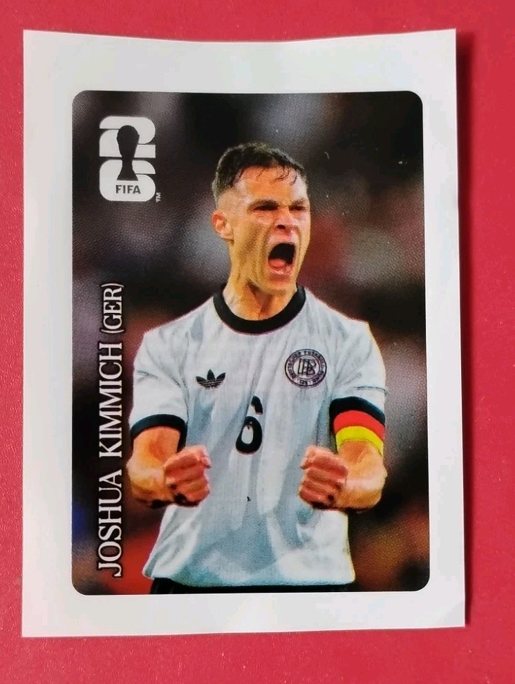 2026 Panini FIFA World Cup Joshua Kimmich Sticker – Germany – Coca-Cola #CC2