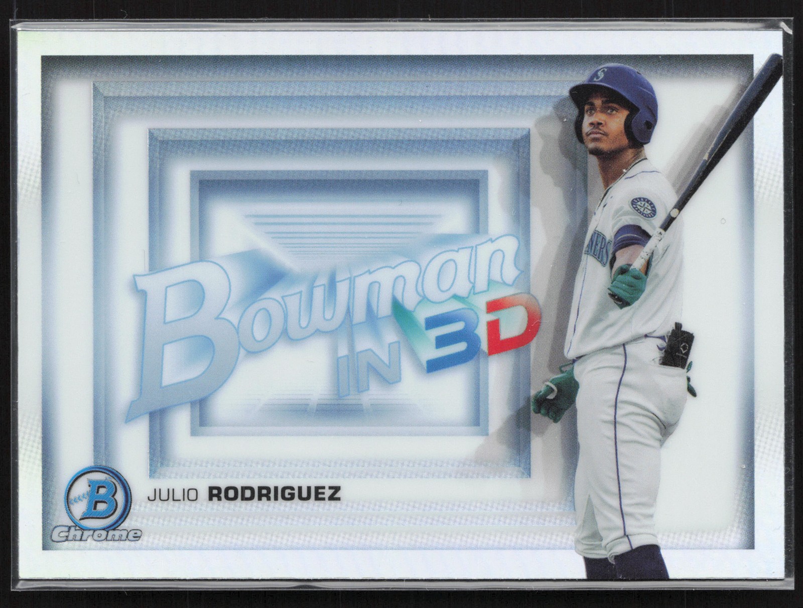 2022 Bowman #B3D-16 Julio Rodriguez Bowman in 3D