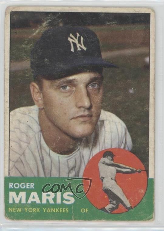 1963 Topps Roger Maris #120 1sr2