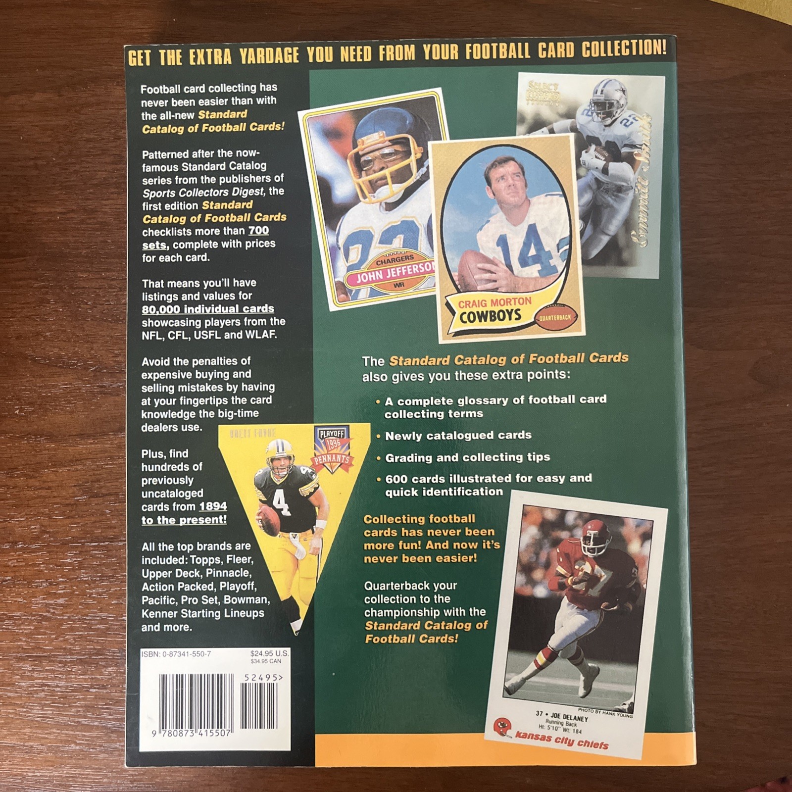 1998 Standard Catalog of Football Cards; Sports Collectors Digest; Price Guide