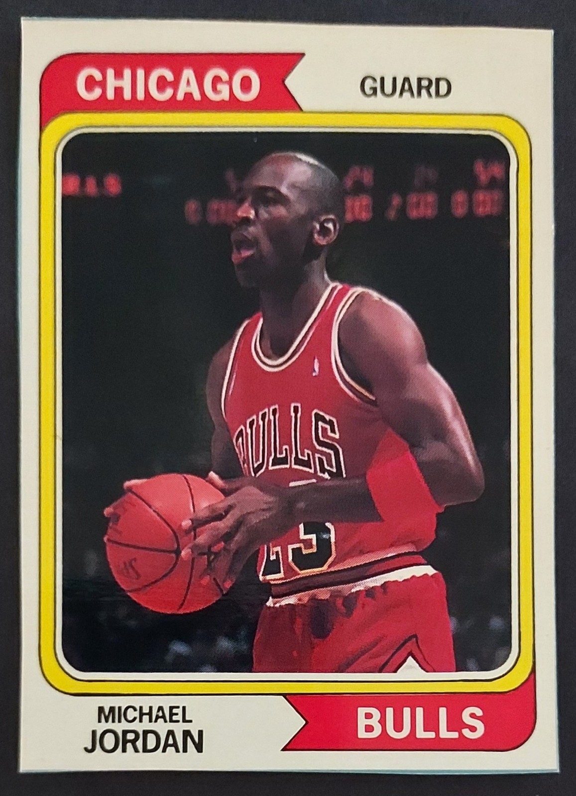 1992 SCD Multi-Sport Price Guide Monthly Hand Cut #41 Michael Jordan