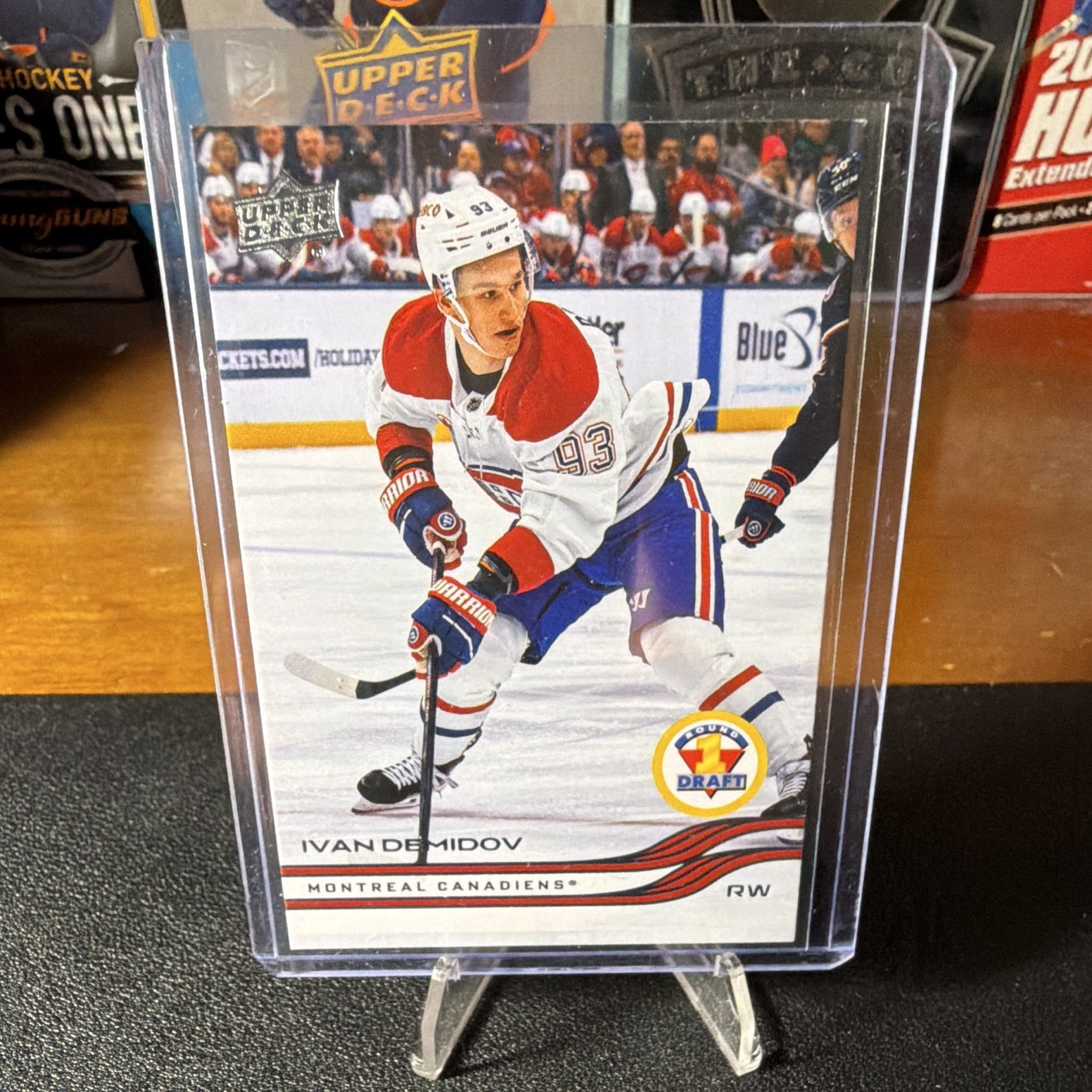 Upper Deck 2025-26 Extended Series Young Guns Ivan Demidov #743 Canadiens
