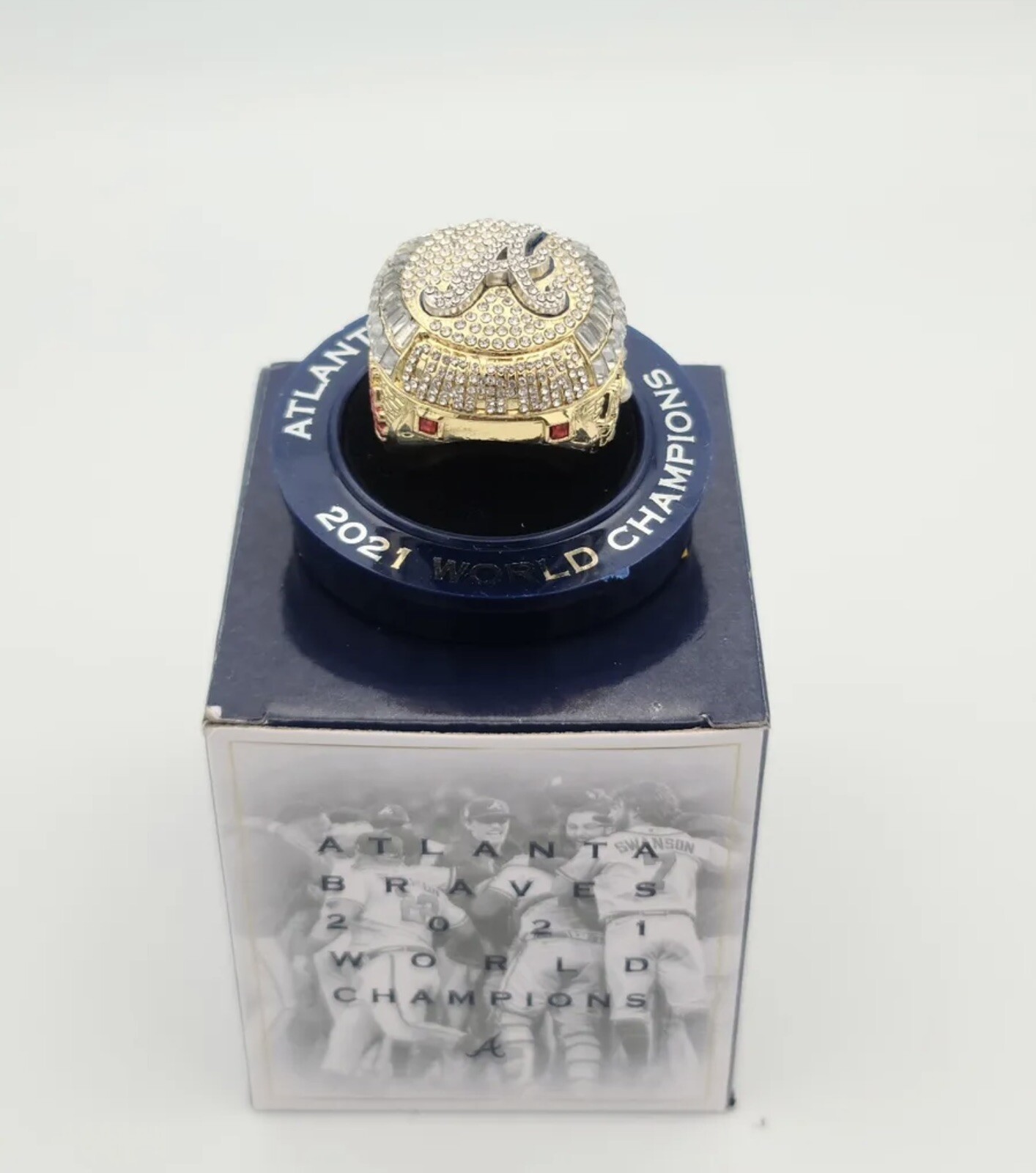 Atlanta Braves 2021 World Series Champions Replica Ring SGA
