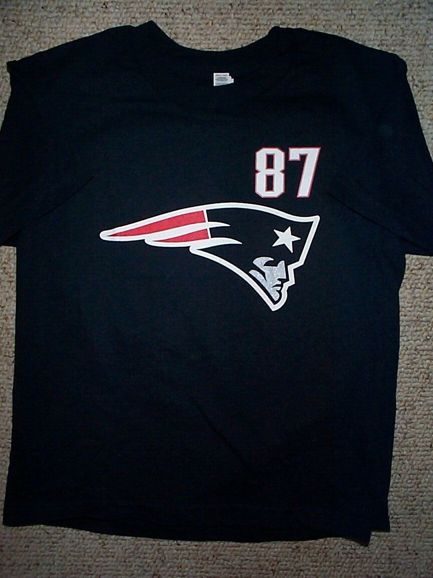 *IRREGULAR* Patriots ROB GRONKOWSKI nfl Jersey Shirt Youth Kids Boys (m-medium)