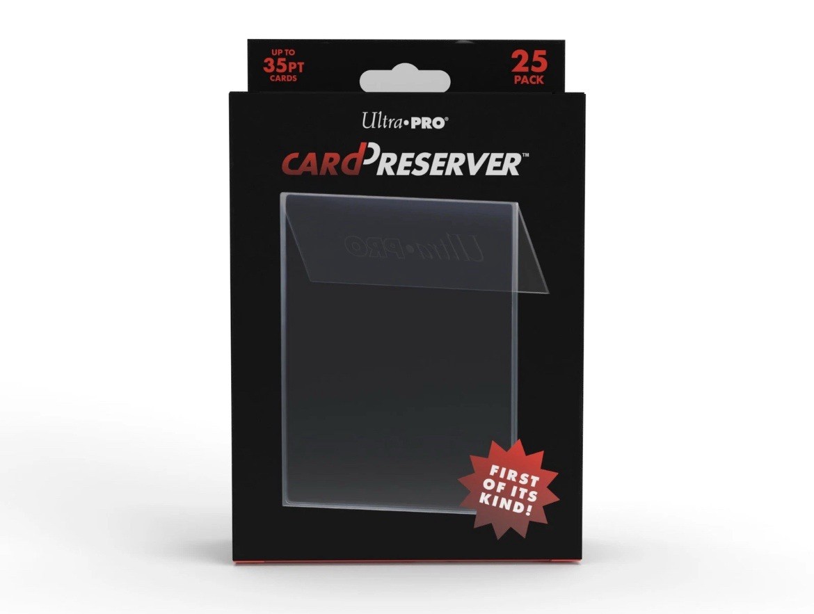 (100-Pack) Ultra-Pro Card Preservers Resealable Combo Card Holder Semi Rigid