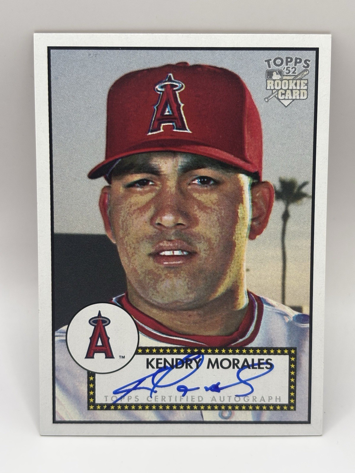 2006 Topps ’52 Rookies Signatures #52S-KM Kendry Morales Autograph Angels NM QTY