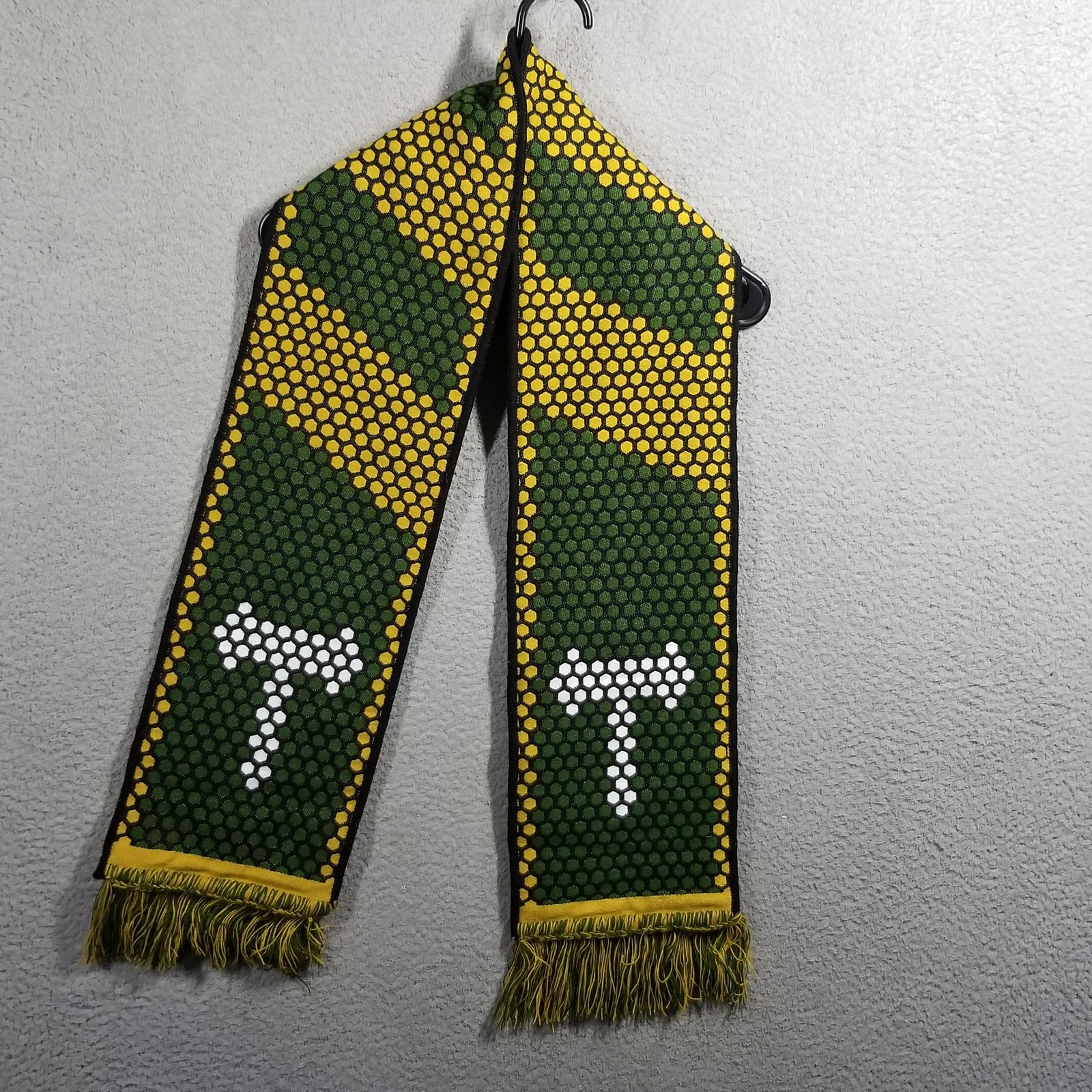 Portland Timbers Knit Scarf Mens One Size Green MLS Soccer Supporter Ruffneck