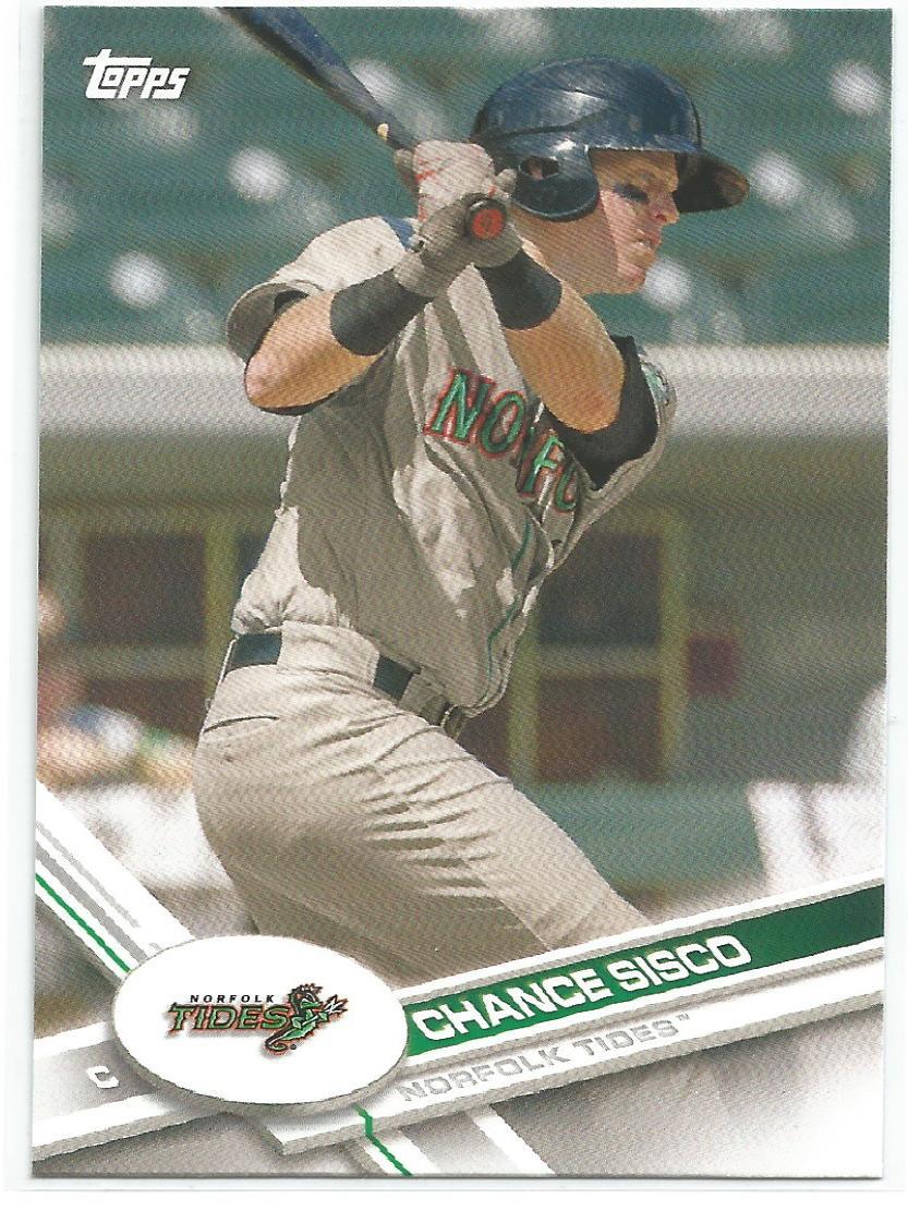 Chance Sisco Baltimore 2017 Topps Pro Debut