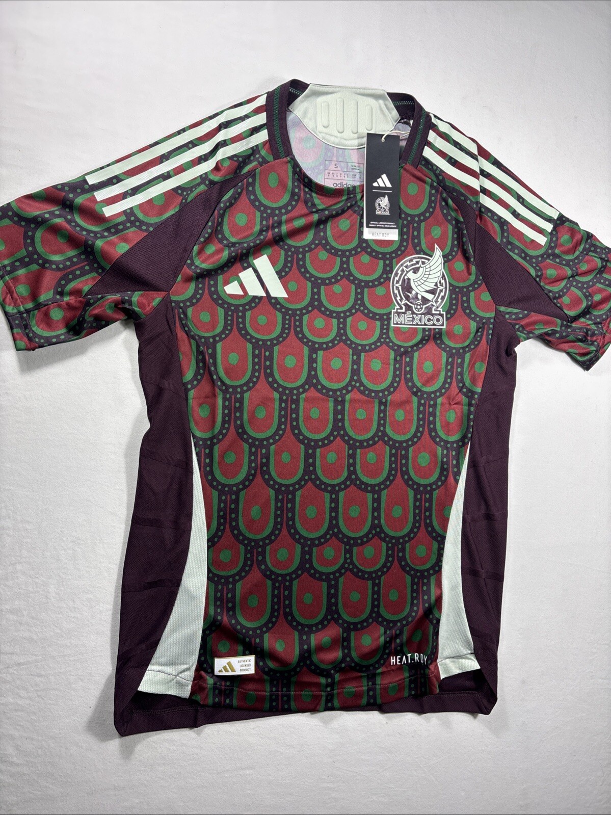 Adidas Mexico 2024 Home Authentic Soccer Jersey IP6379 Men’s Size Small NEW $150