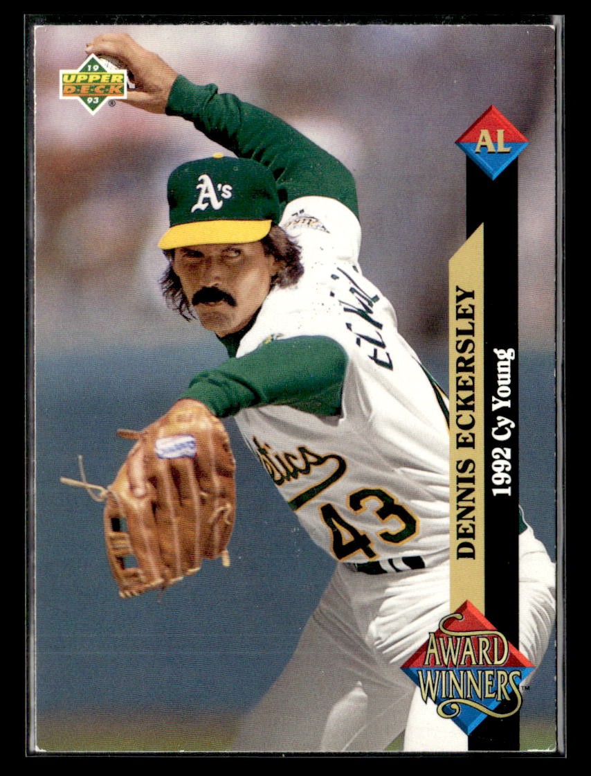 Dennis Eckersley 1993 Upper Deck #489 PLEASE READ