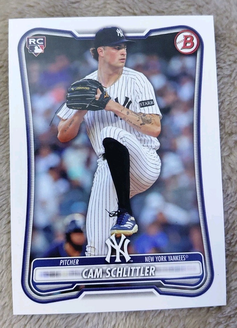 Cam Schlittler YANKEES 2026 Bowman Paper RC