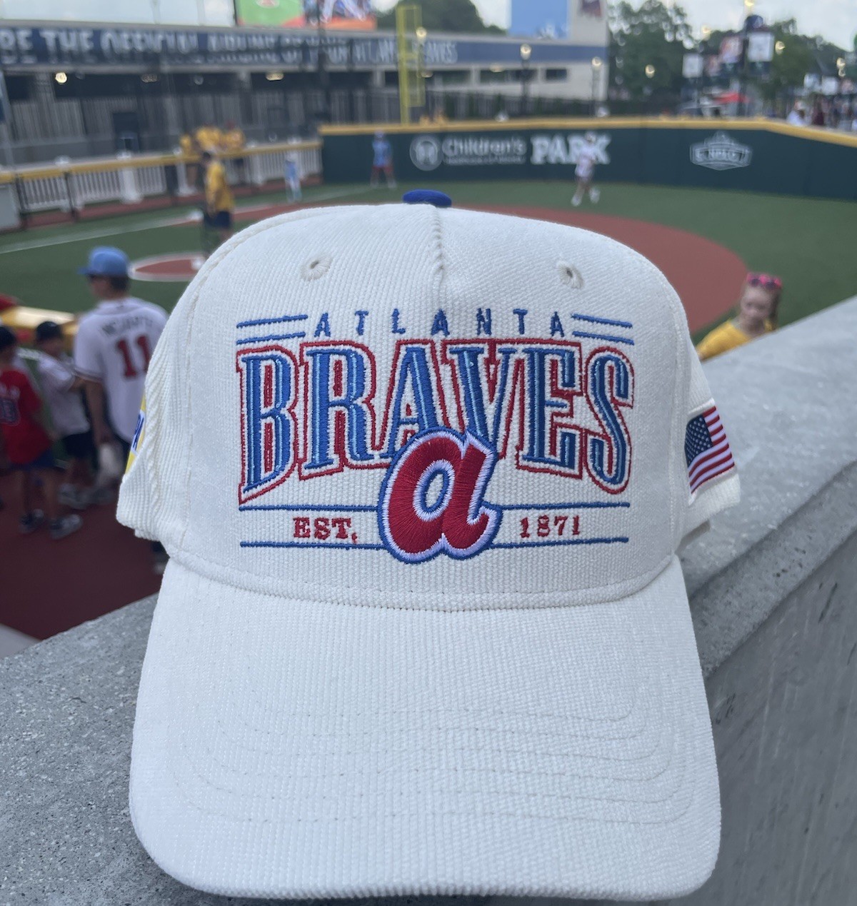 Atlanta Braves Corduroy Snapback Hat – NAPA USA July 2nd