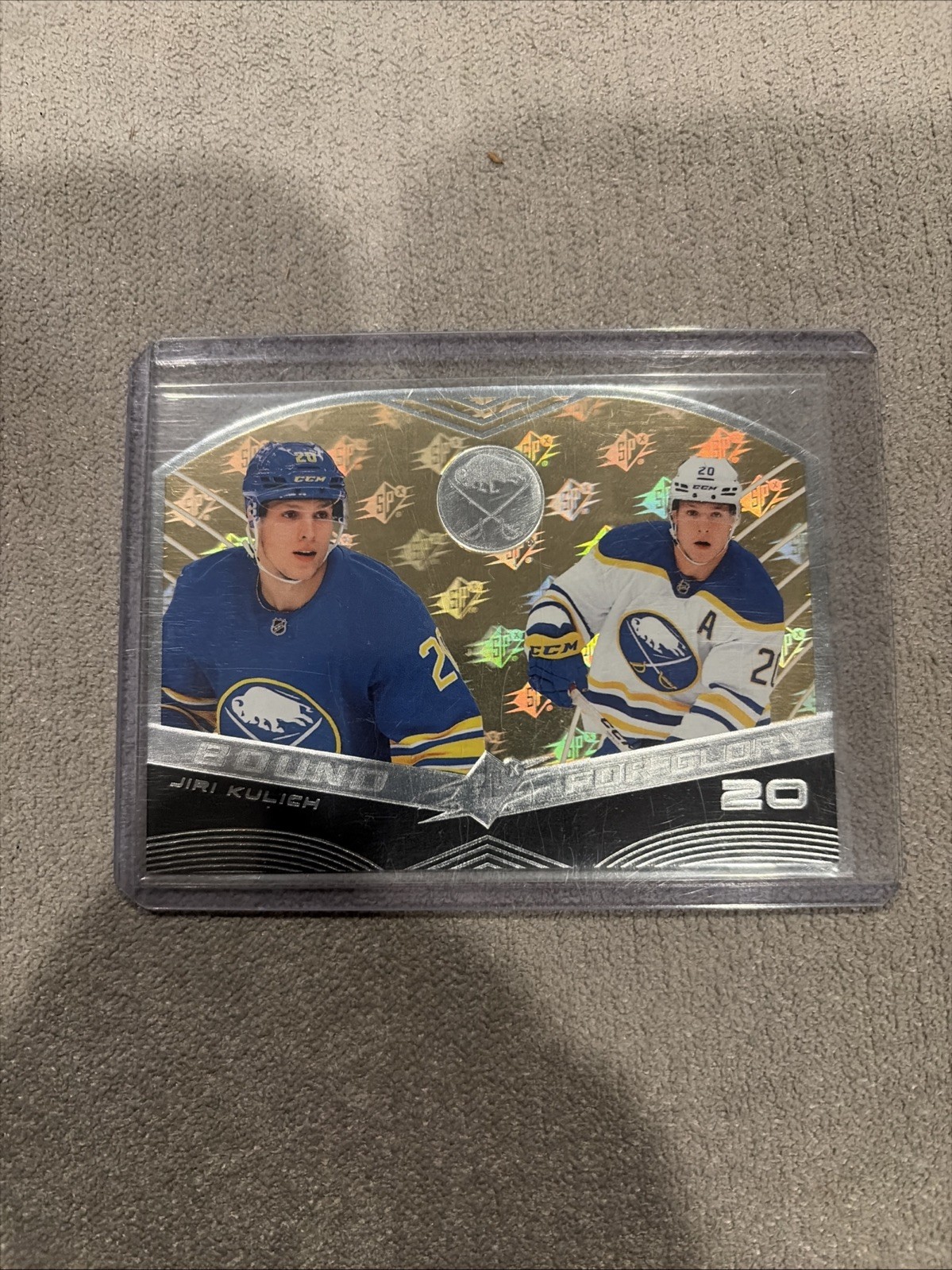 2025-26 UD SPx – Jiri Kulich #BFG-JK Bound For Glory – SP Buffalo Sabres