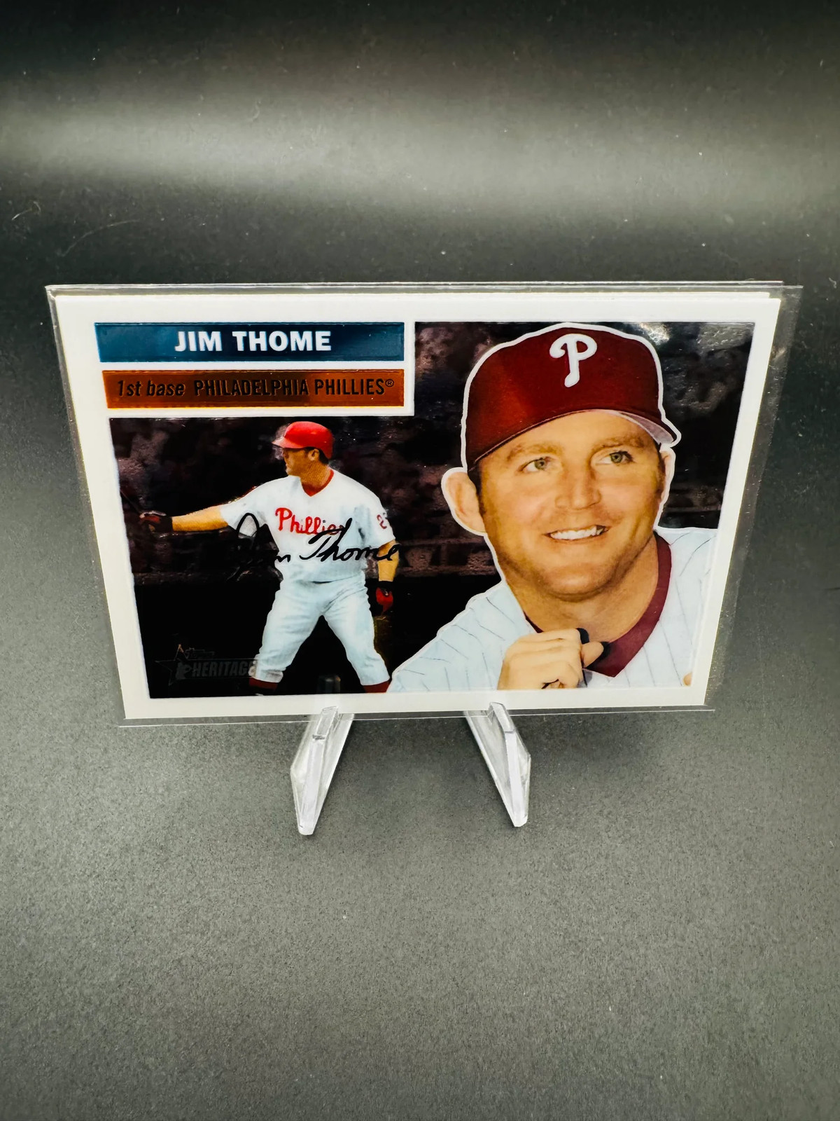 2005 Topps Heritage Jim Thome #THC10