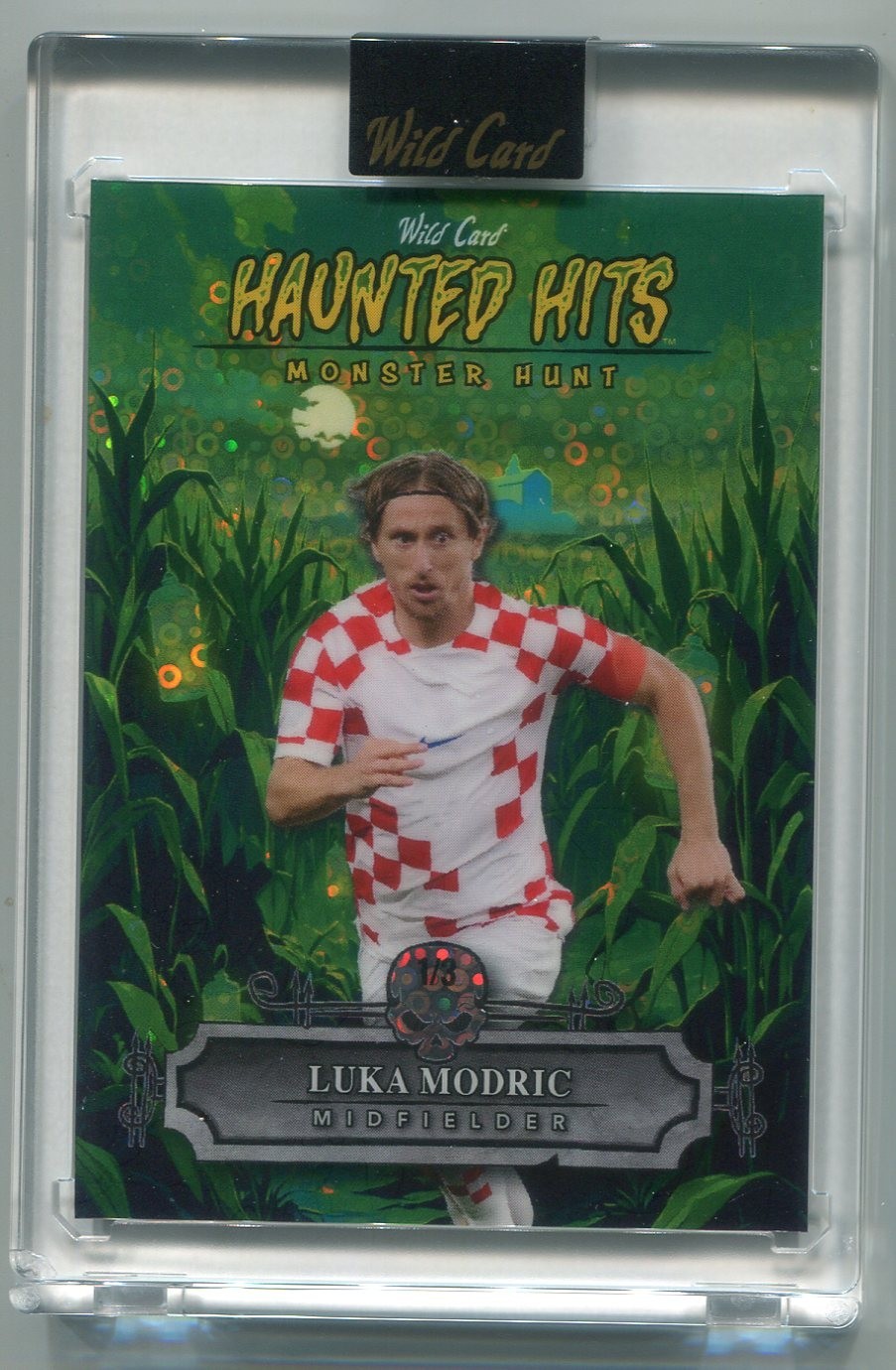 LUKA MODRIC 2025 Wild Card Monster Hits Hunt DISCO #HHCF-LM AC Milan #d/3
