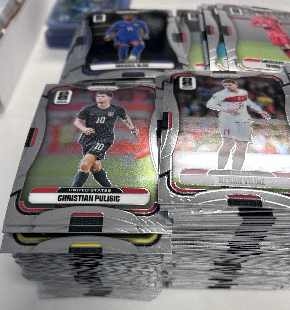 2026 Prizm FIFA World 640 BASE CARD LOT OLISE PELE VINI JR MODRIC PULISIC & MORE