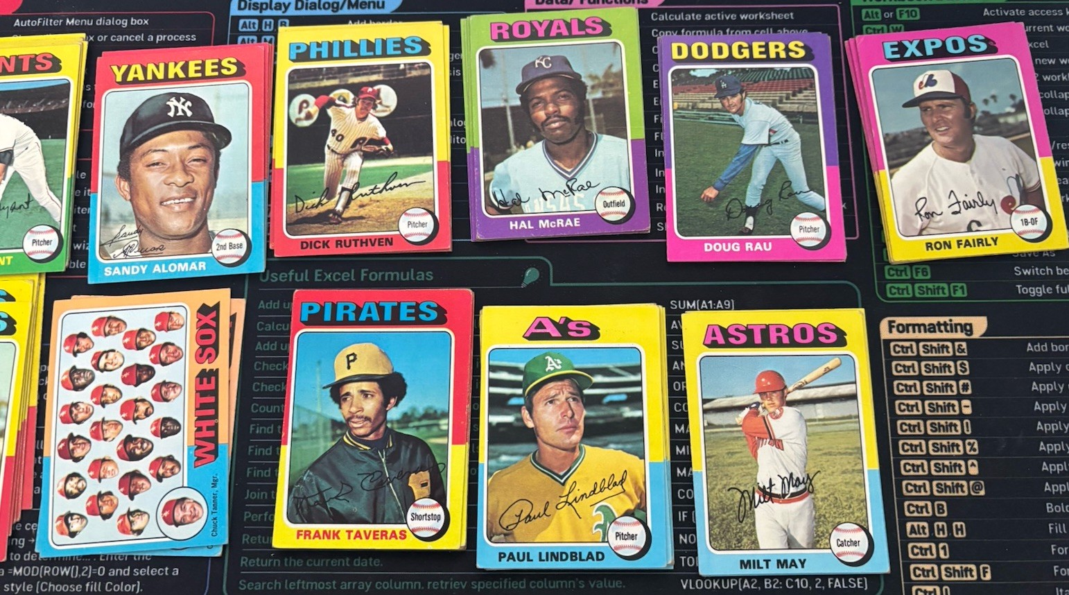 1975 Topps Baseball U-Pick #201-400 VG+ Free Shipping on 3+ Items!
