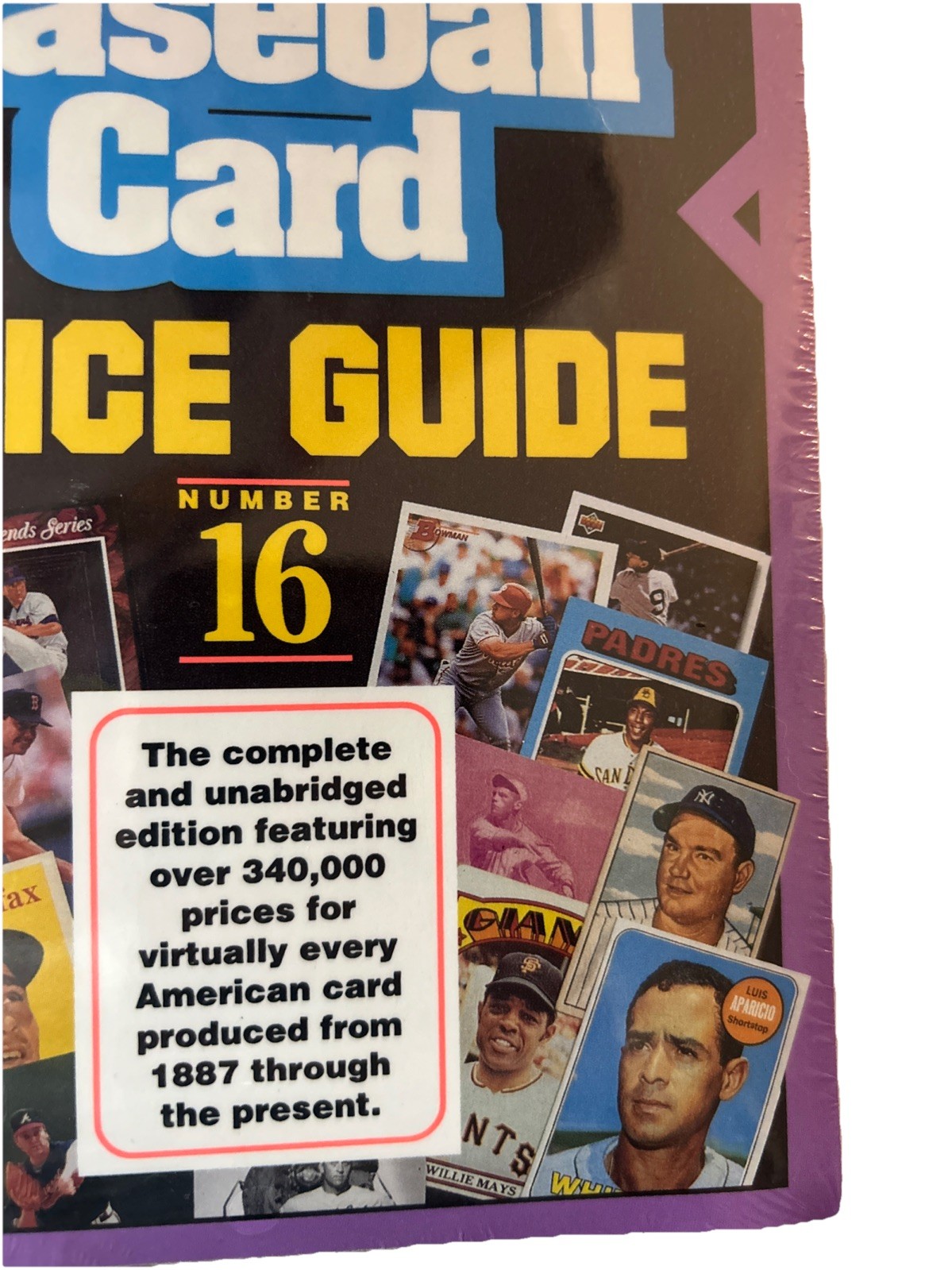 SEALED 1994 Beckett Sport Americana Baseball Card Price Guide #16 Paperback