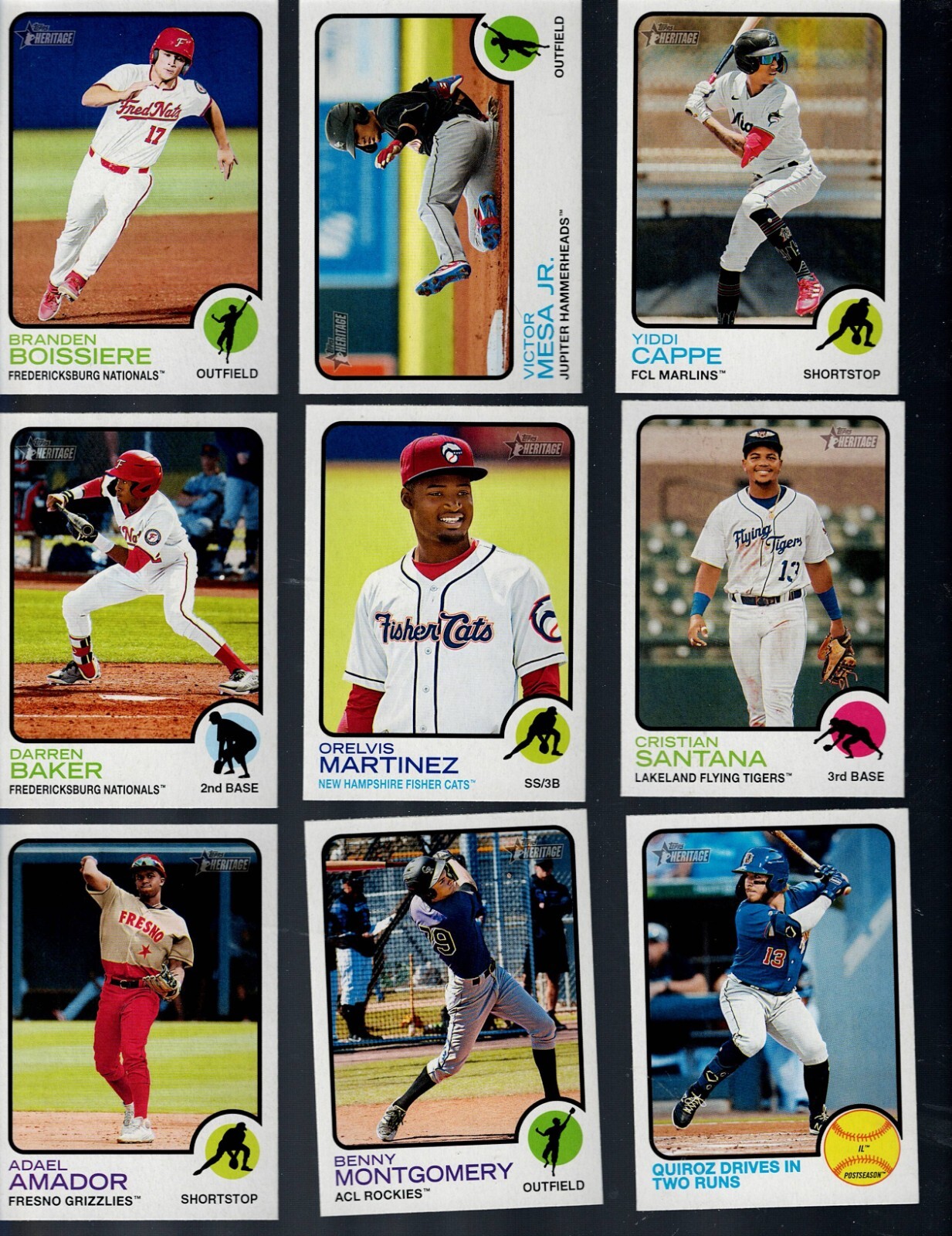 2022 TOPPS HERITAGE MINORS Baseball Complete Your Set BUY MORE SAVE MORE