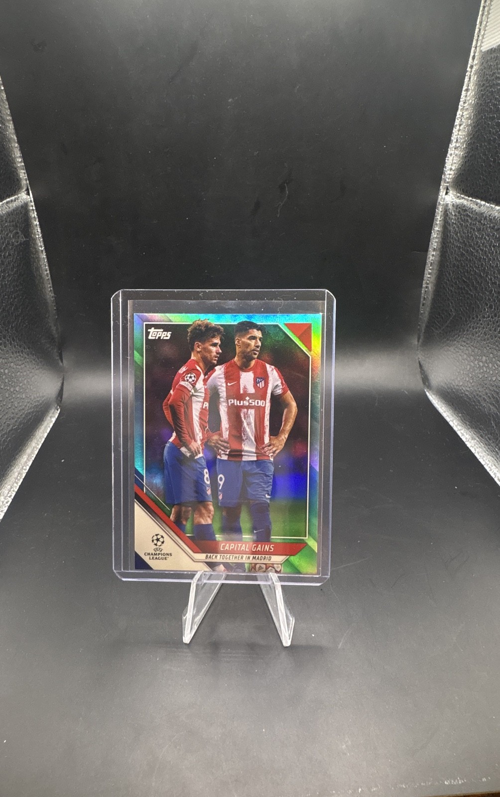 2021-22 Topps Uefa Champions League – Griezmann &Suarez #109 Aqua Foil /299