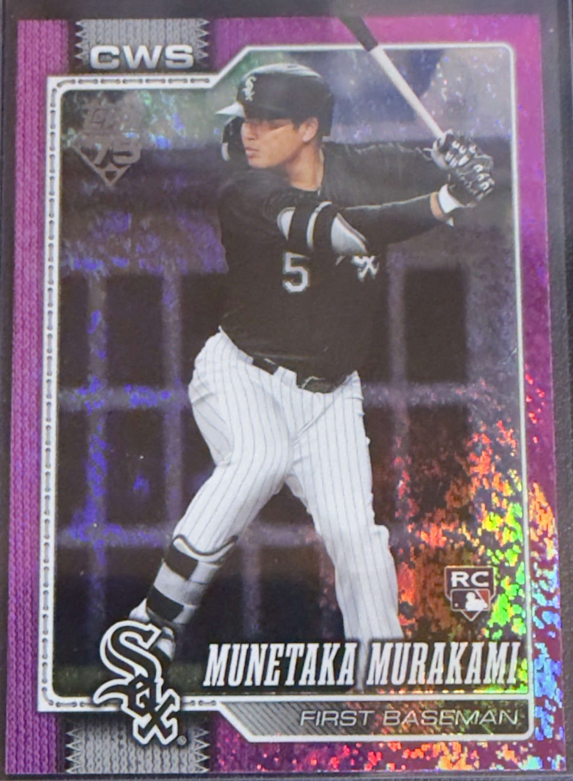 2026 Topps Series MUNETAKA MURAKAMI Rookie Pink Holo Foil #50 WHITE SOX
