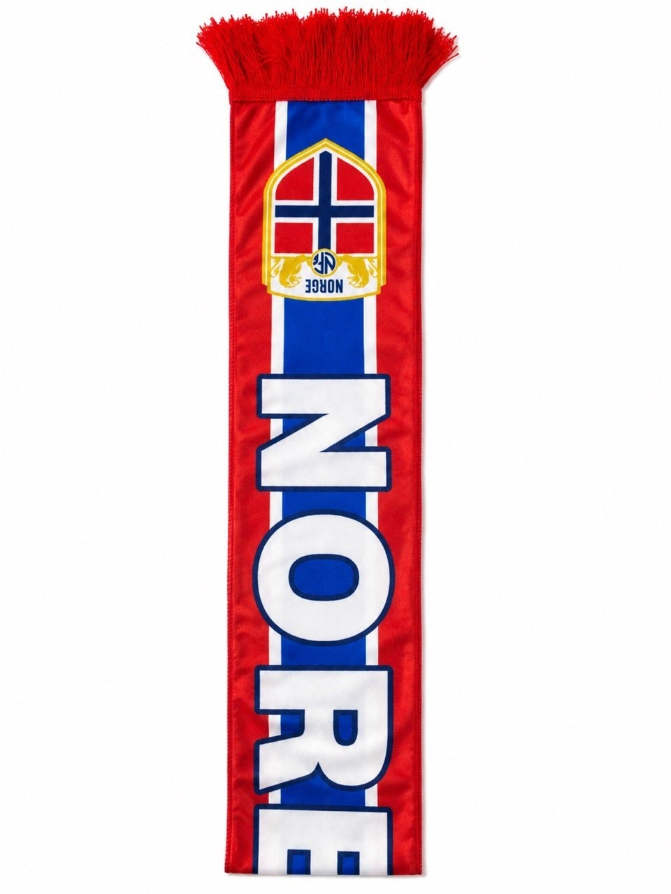 Norway Norge National Team Soccer /footballFan Scarf Red Blue White