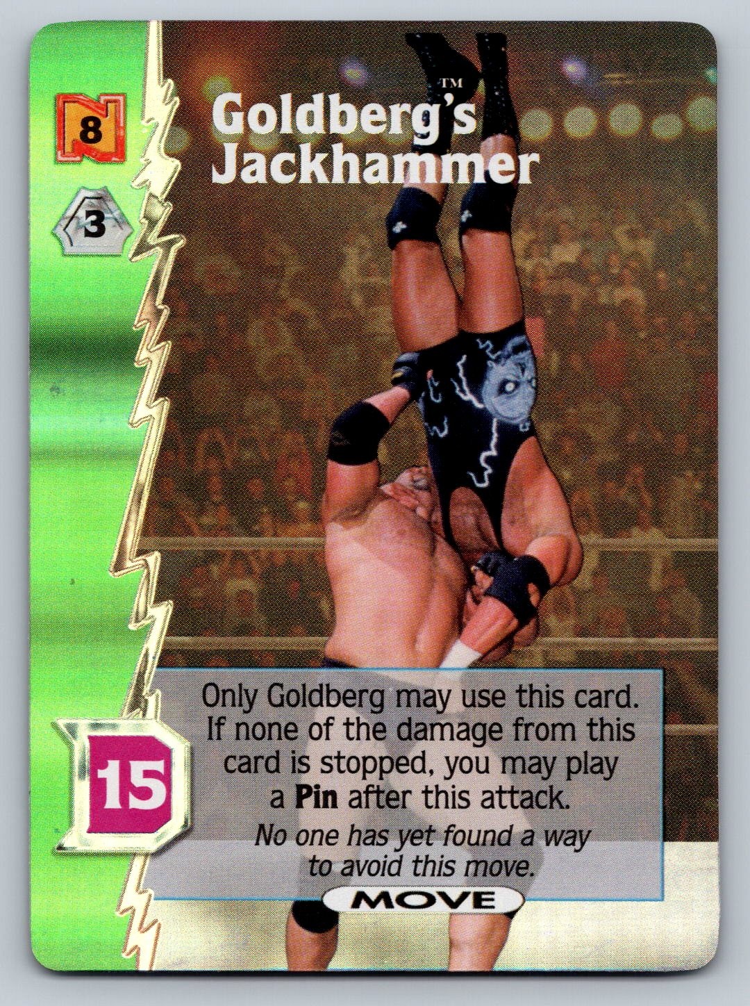 2000 Wizards Of The Coast WCW Nitro #NNO Goldberg’s Jackhammer