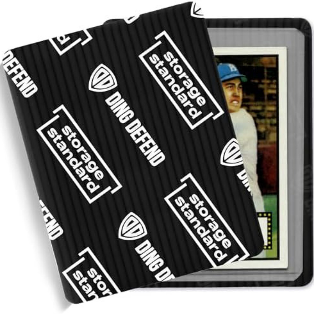 Ding Defend 110-Pack Trading Card Protector Shipping – 3.5 X 4.5 Inch Black