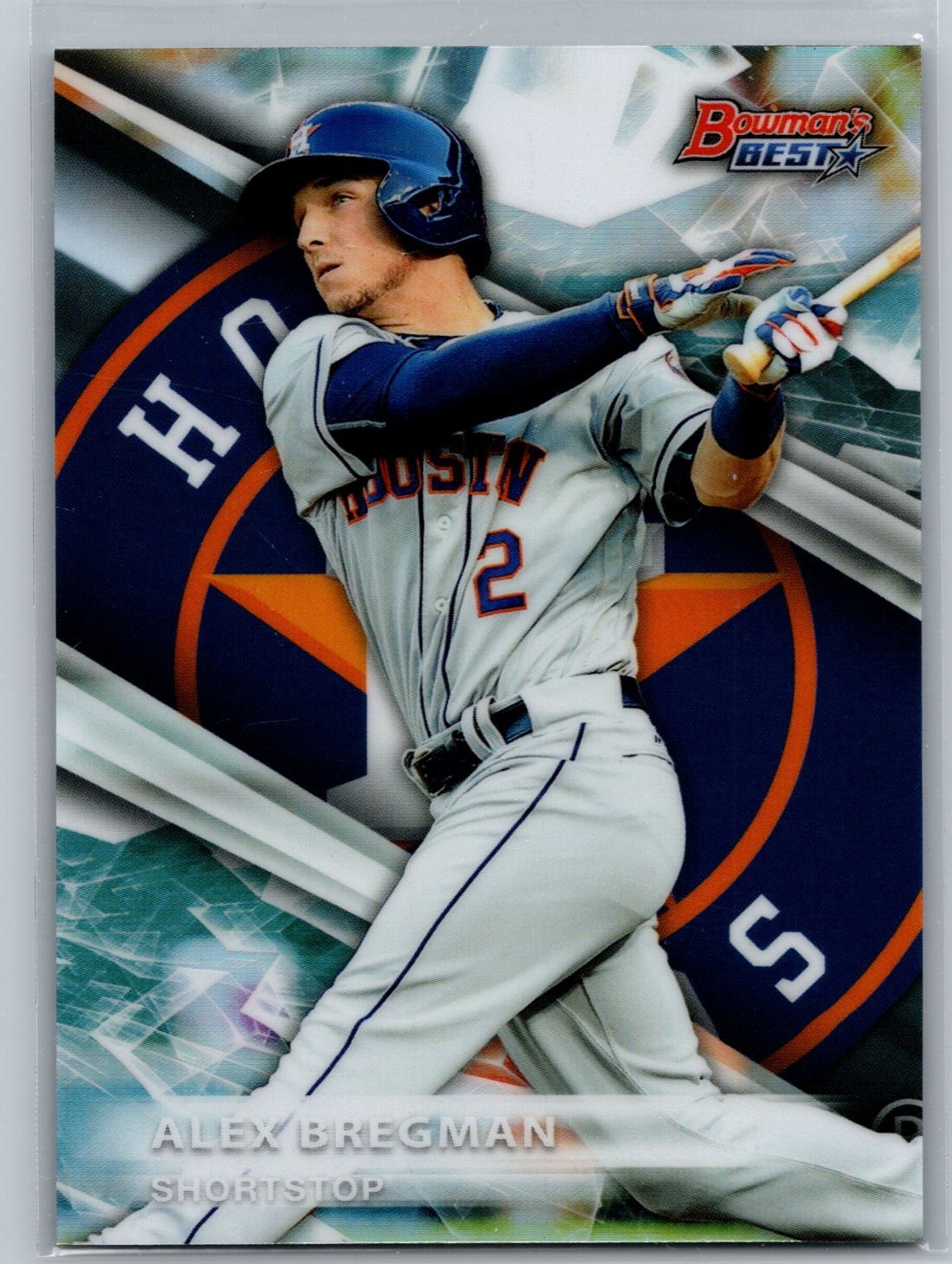 2016 Bowman’s Best #TP-25 Alex Bregman Top Prospects Refractor
