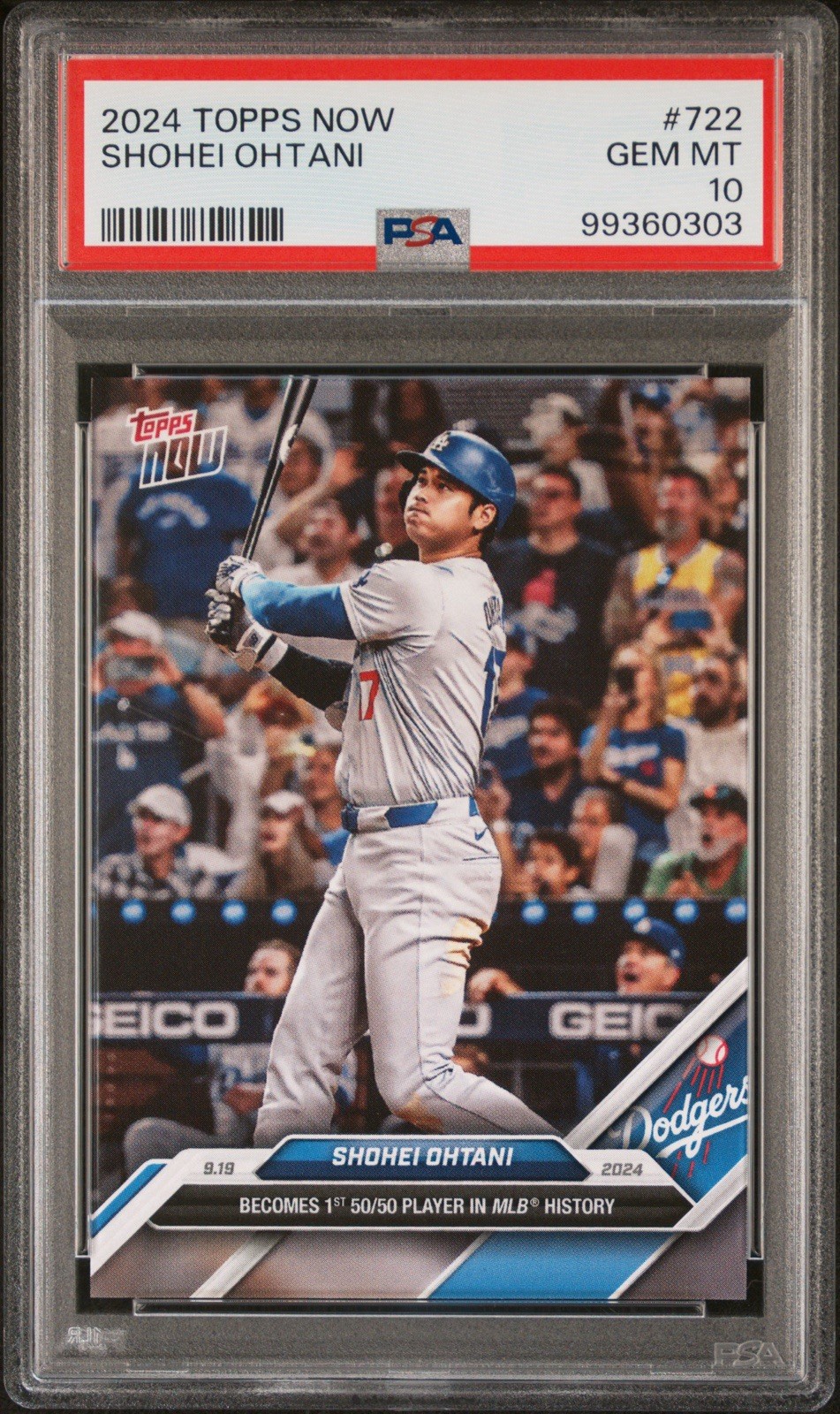 2024 Topps Now – Shohei Ohtani #722 /653737