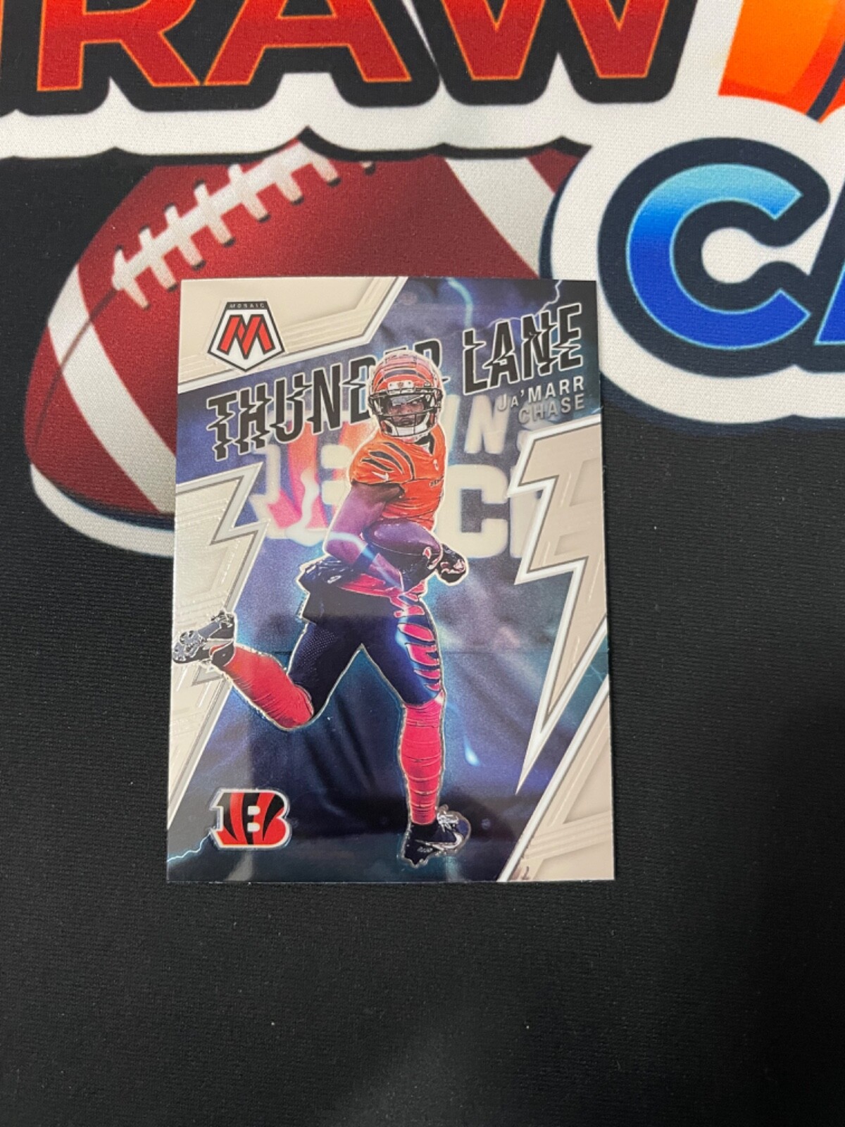 2022 Panini Mosaic Thunder Lane Ja’Marr Chase Cincinnati Bengals