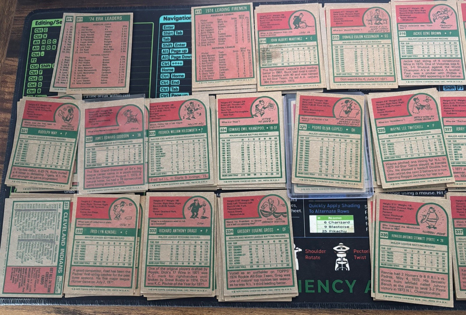 1975 Topps Baseball U-Pick #201-400 VG+ Free Shipping on 3+ Items!