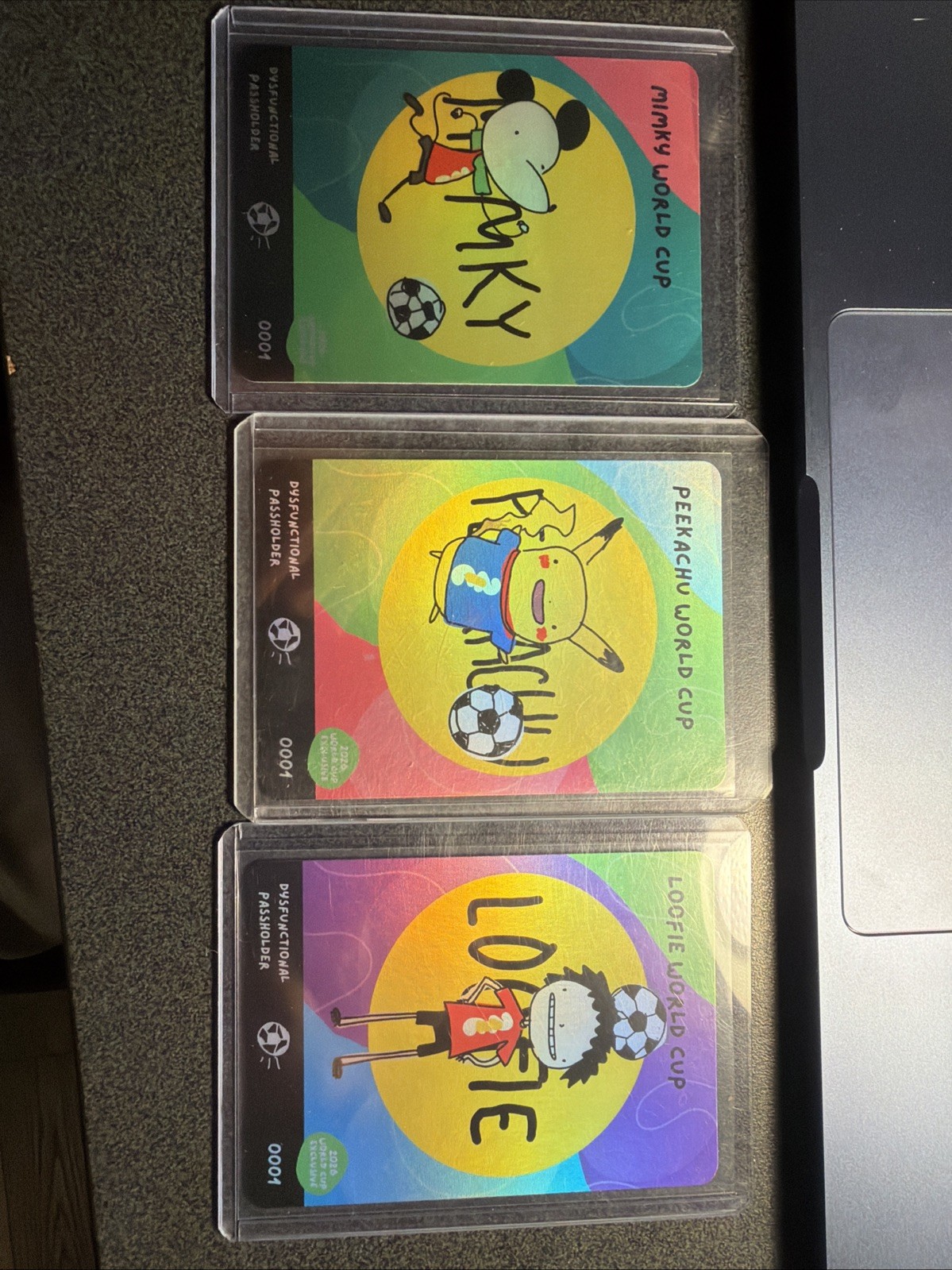 Dysfunctional Passholder World Cup Set Of 3