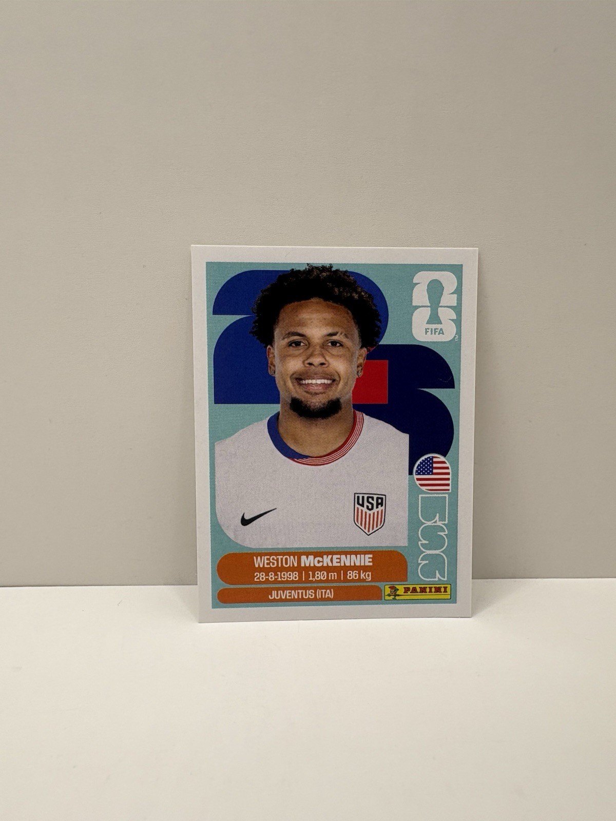 2026 Panini Fifa World Cup 26 – Weston McKennie #USA 10 Sticker