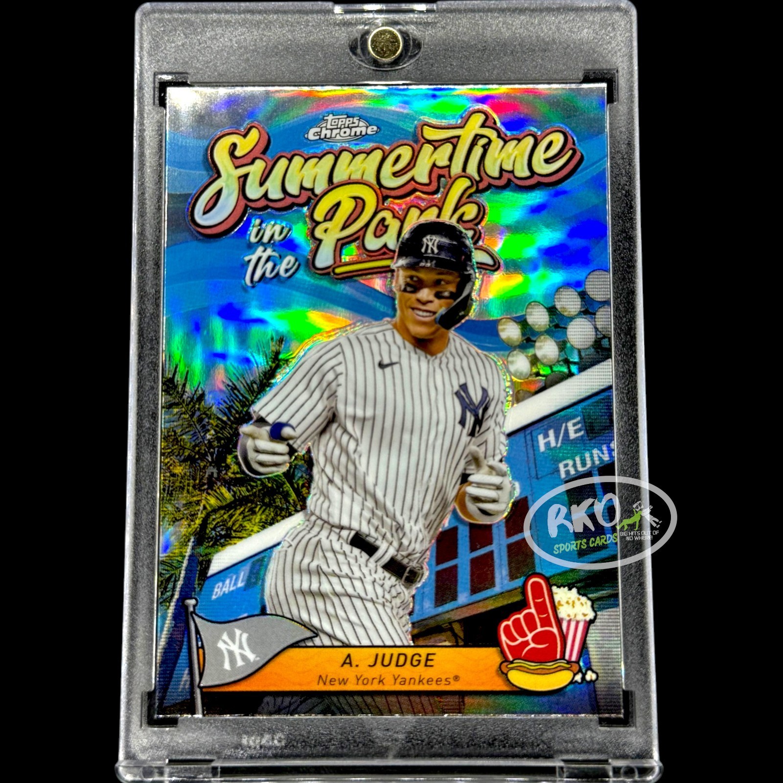 Aaron Judge RARE REFRACTOR INVESTMENT CARD BOWMAN CHROME SSP YANKEES MVP MINT