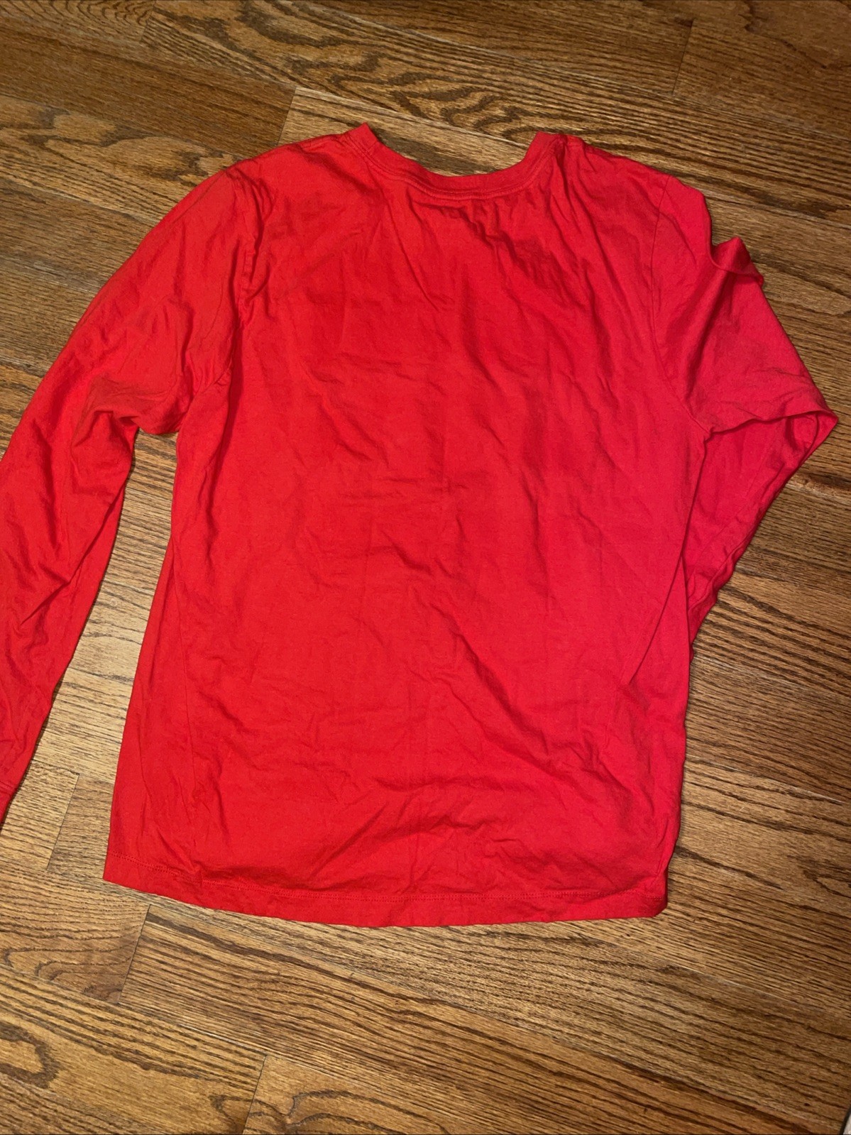 Georgia Bulldogs NIKE Long Sleeve Shirt Mens Medium 2022 National Champions Red