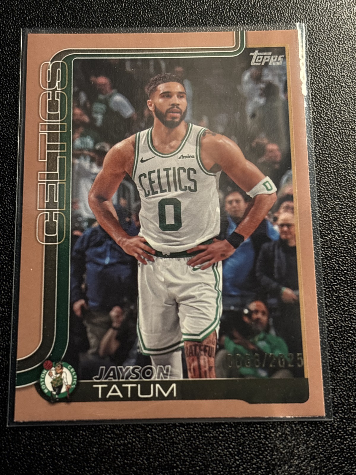 Jayson Tatum Gold #/2025 2025-26 Topps #1