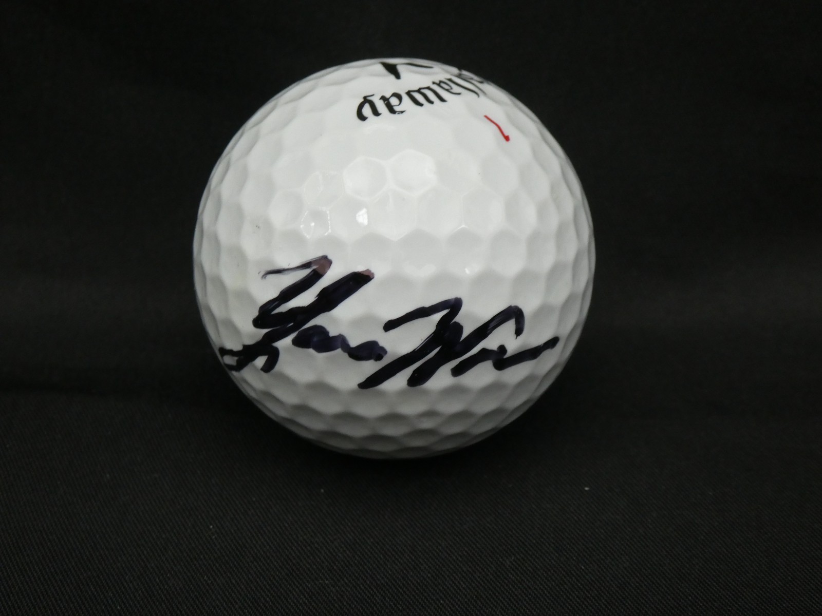 Yana Wilson Hand Signed Callaway Golf Ball Signature Autograph LPGA