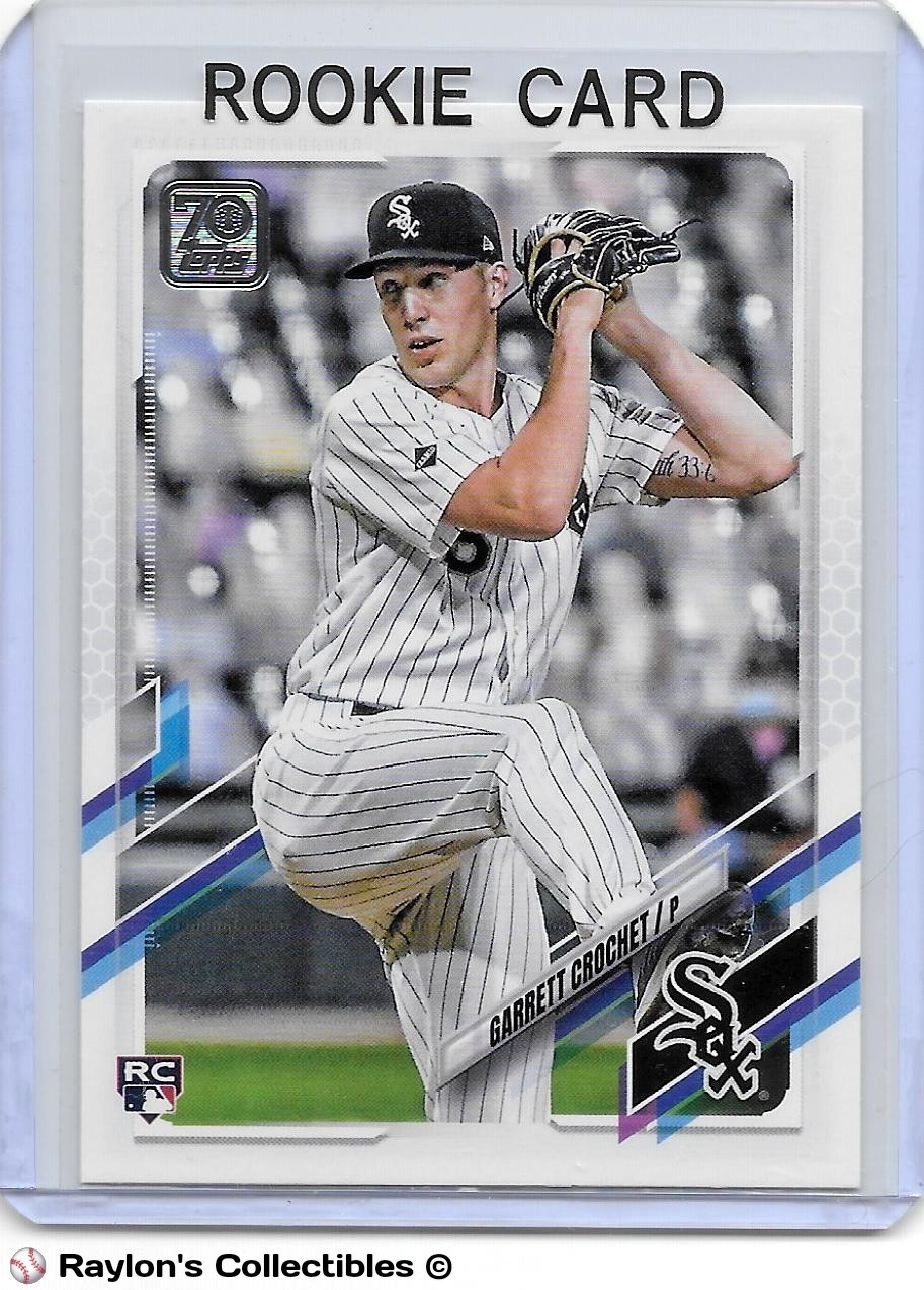 ⚾️ 2021 ~ Topps #362 ~ Garrett Crochet RC ~ White Sox / Red Sox ~ NmMt=8 ~ QTY