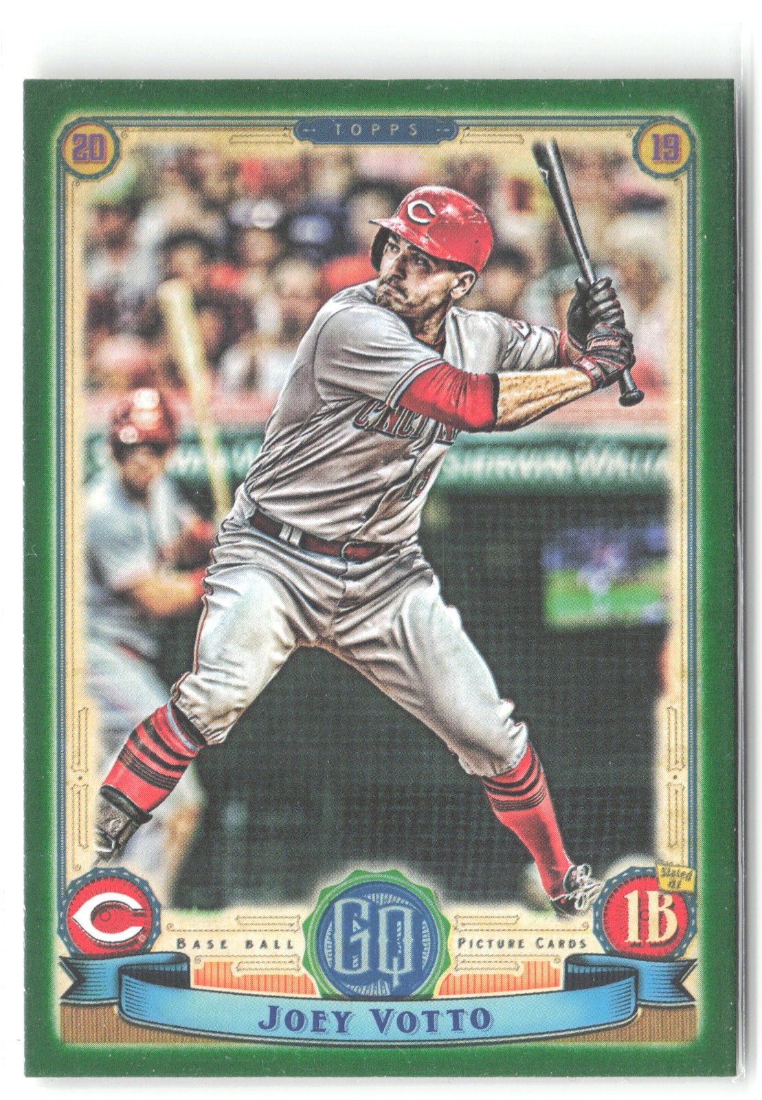 2019 Topps Gypsy Queen #121 Joey Votto Green
