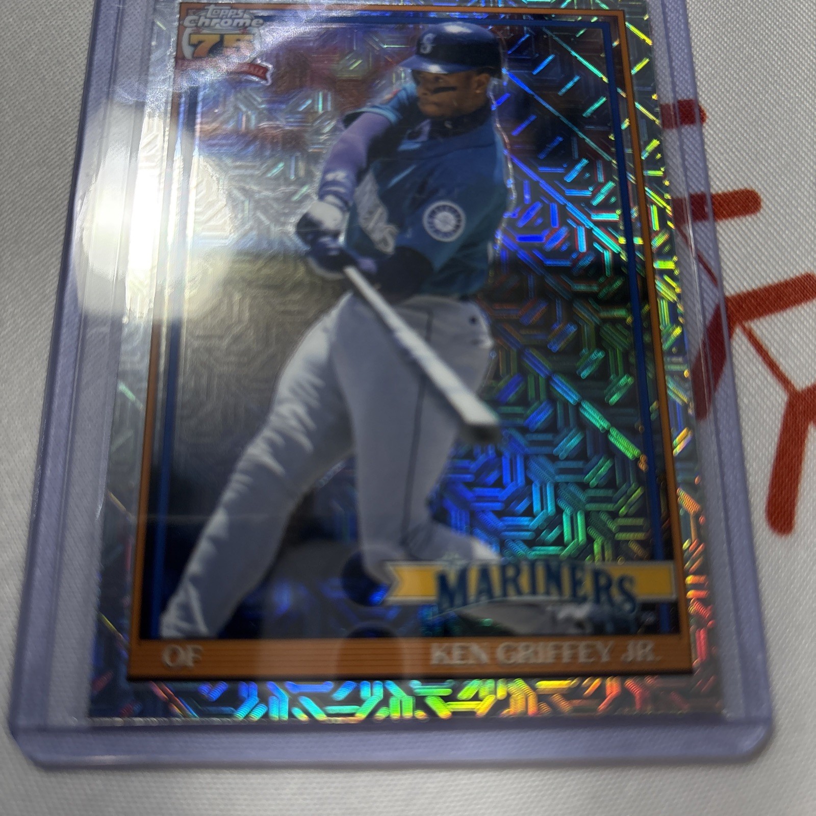 2026 Topps 1991 Baseball Chrome Silver Pack 91C-51 Ken Griffey Jr., Seattle Mari