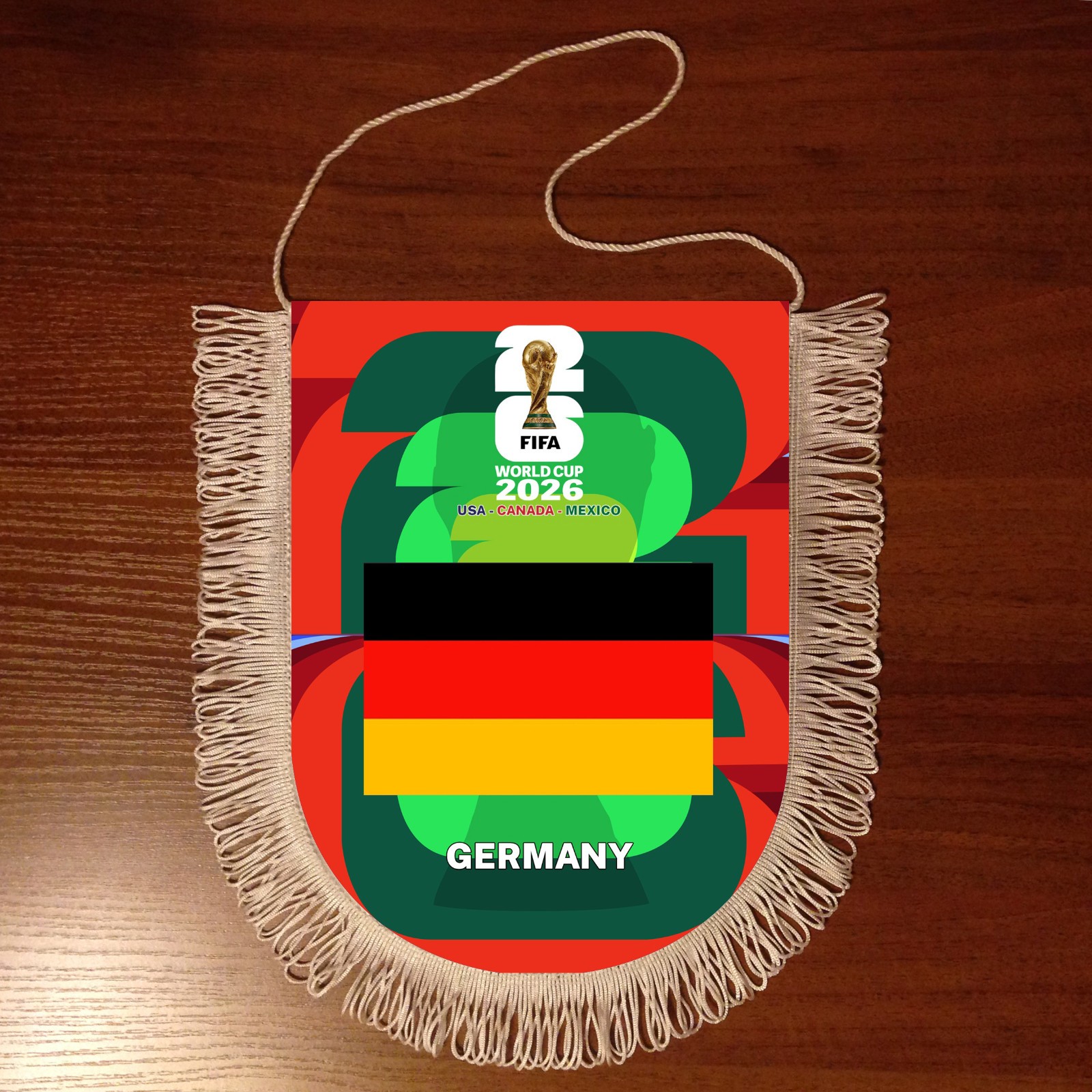 Pennant Germany 2026 Football Team
